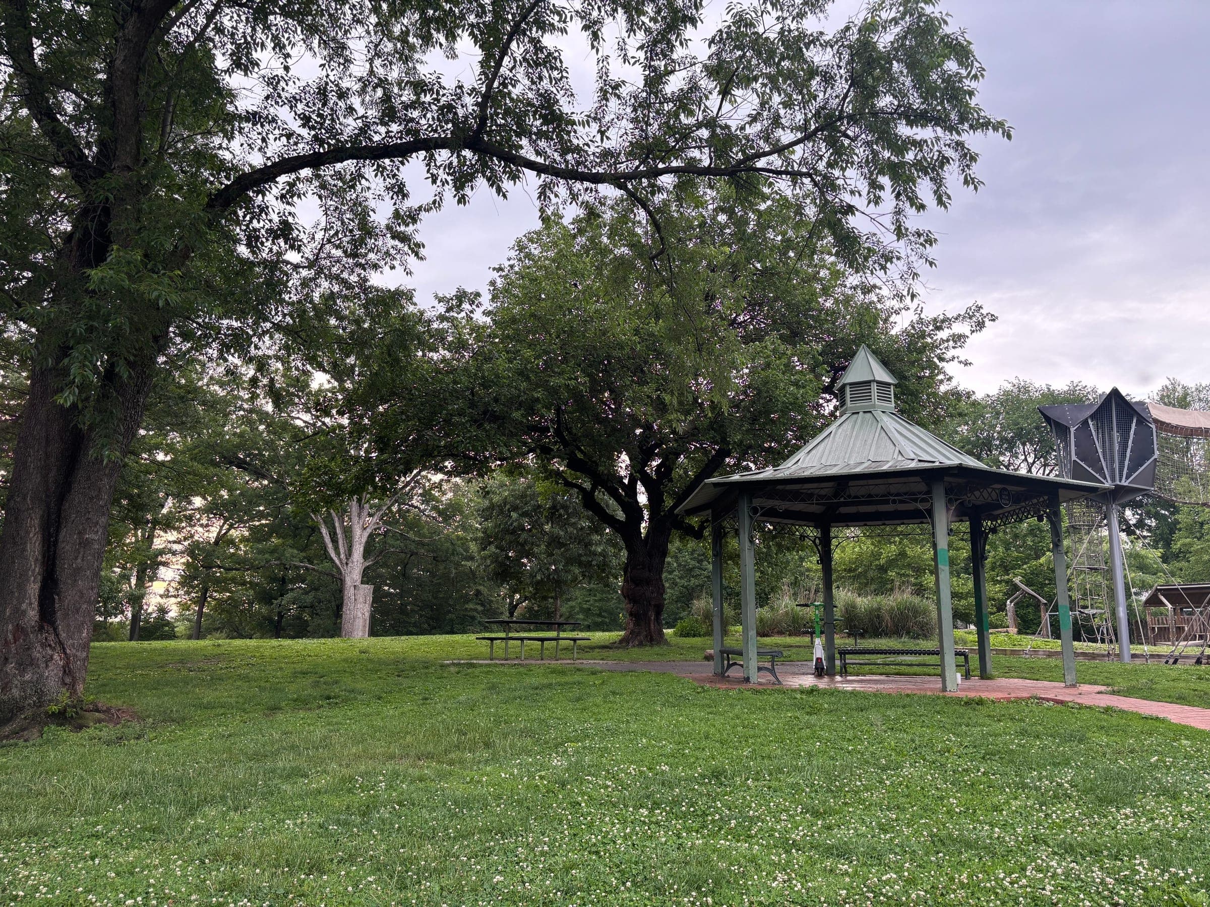 The gazebo at Lafayette-Pointer Park